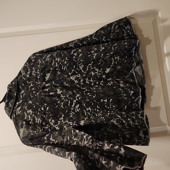 Mossimo camo jean jacket green and black - Picture 6 of 6